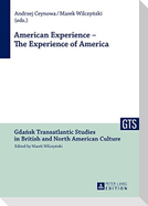 American Experience ¿ The Experience of America