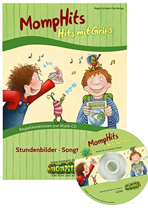 Schulze-Oechtering, Regina. MompHits - Hits mit Grips: Komplettpaket - 11 monsterstarke Songs zu lehrplanrelevanten Themen inkl. Begleitmaterialien für den Unterricht (1. bis 4. Klasse). Persen Verlag i.d. AAP, 2020.