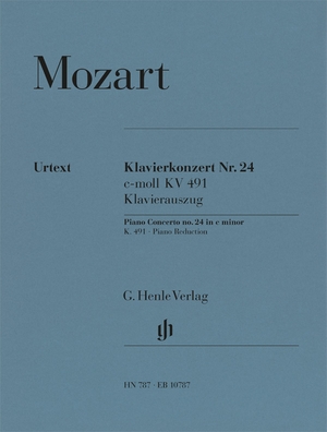 Mozart, Wolfgang Amadeus. Mozart, Wolfgang Amadeus - Klavierkonzert c-moll KV 491 - Instrumentation: 2 Pianos, 4-hands, Piano Concertos. Klavierauszug.. Henle, G. Verlag, 2015.