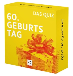 Stährmann, Birte / Martin Stährmann. 60. Geburtstag. Das Quiz - 100 Fragen und Antworten voller Erinnerungen, Wissen und Überraschungen - das ideale Mitbringsel zum 60. Geburtstag. Grupello Verlag, 2026.