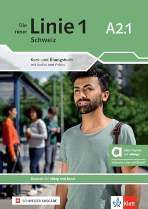 Tilibs, Mylaine / Valeria Zubler. Die neue Linie 1 Schweiz A2.1 - Hybride Ausgabe allango - Deutsch für Alltag und Beruf. Kurs- und Übungsbuch mit Audios und Videos inkl. Lizenzschlüssel allango (24 Monate). Klett Sprachen GmbH, 2025.