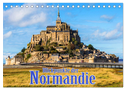 Blickpunkte der Normandie (Tischkalender 2024 DIN A5 quer), CALVENDO Monatskalender
