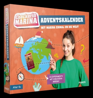 Franzis (Hrsg.). FRANZIS 67259 - Checkerin Marina Adventskalender: Mit Marina einmal um die Welt. Franzis Verlag GmbH, 2026.