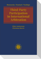 Third-Party Participation in International Arbitration