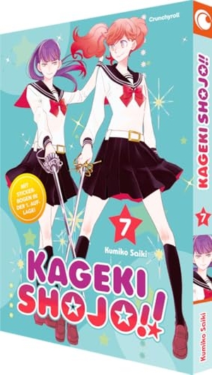Saiki, Kumiko. Kageki Shojo!! - Band 7. Pegasus Manga, 2026.