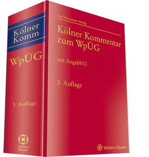 Hirte, Heribert / Sebastian Mock et al (Hrsg.). Kölner Kommentar zum WpÜG - mit AngebVO. Heymanns Verlag GmbH, 2022.