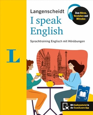 Langenscheidt I speak English - Sprachtraining Englisch mit Hörübungen in der Scan2Learn-App. Langenscheidt bei PONS, 2024.