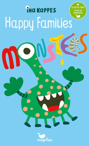 Happy Families - Monsters - Buntes Kartenspiel für Kinder ab 5 Jahren. Magellan GmbH, 2025.