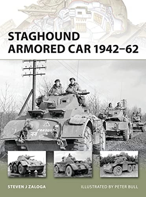 Zaloga, Steven J. Staghound Armored Car 1942-62. Bloomsbury USA, 2009.