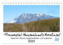 Traumziel Neuseelands Nordinsel 2024 (Tischkalender 2024 DIN A5 quer), CALVENDO Monatskalender