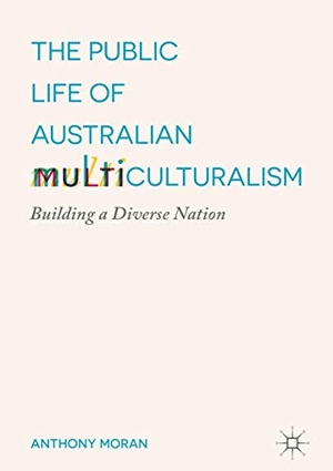 Moran, Anthony. The Public Life of Australian Multiculturalism - Building a Diverse Nation. Springer International Publishing, 2016.