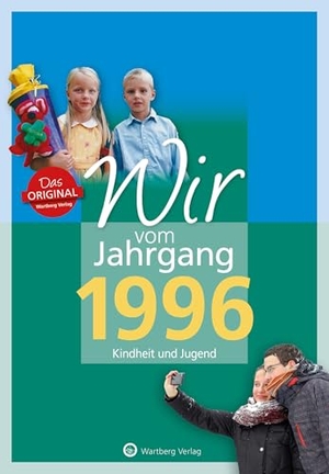 Rahming, Luisa / Dörte Rahming. Wir vom Jahrgang 1996 - Kindheit und Jugend - Geschenkbuch zum 30. Geburtstag - Jahrgangsbuch mit Geschichten, Fotos und Erinnerungen mitten aus dem Alltag. Wartberg Verlag, 2025.