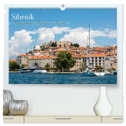 ¿ibenik - Mittelalterliche Metropole in Kroatien (hochwertiger Premium Wandkalender 2024 DIN A2 quer), Kunstdruck in Hochglanz