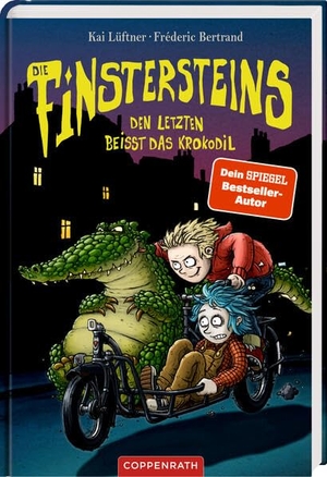 Lüftner, Kai. Die Finstersteins (Bd. 3) - Den Letzten beißt das Krokodil. Coppenrath, 2026.