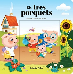 Diversos Autors / Marta Biel. Els tres porquets : Il·lustracions de Marta Biel. Estrella Polar, 2018.