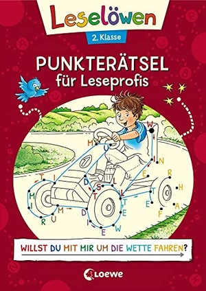 Leselöwen Punkterätsel für Leseprofis - 2. Klasse (Rot) - Rätselbuch zum Lesenlernen für Kinder ab 7 Jahre. Loewe Verlag GmbH, 2019.