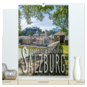 SALZBURG Grandiose Ausblicke (hochwertiger Premium Wandkalender 2024 DIN A2 hoch), Kunstdruck in Hochglanz