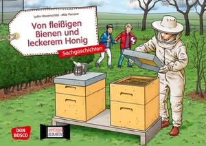 Hauenschild, Lydia. Von fleißigen Bienen und leckerem Honig. Kamishibai Bildkartenset. - Entdecken - Erzählen - Begreifen: Sachgeschichten. Don Bosco Medien GmbH, 2019.
