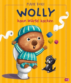 Voigt, Marie. Wolly kann Würfel kacken - Bilderbuch über das 'Alleine aufs Klo gehen' ab 3 Jahren. cbj, 2026.