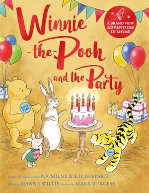 Willis, Jeanne. Winnie-the-Pooh and the Party. Pan Macmillan, 2024.