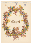 Engel (Tischkalender 2024 DIN A5 hoch), CALVENDO Monatskalender
