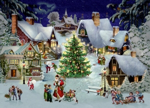 Puzzle - Weihnachten im Dorf. Coppenrath, 2025.