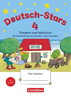 Dolenc-Petz, Ruth / Eiband, Barbara et al. Deutsch-Stars 4. Schuljahr. Fördern und Inklusion - Übungsheft. Mit Lösungen - Übungsheft. Mit Lösungen. Cornelsen Verlag GmbH, 2020.