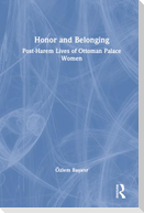 Honor and Belonging