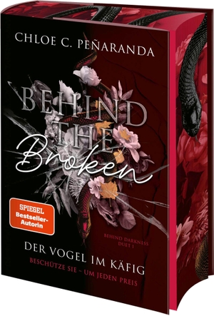 Peñaranda, Chloe C.. Behind the Broken. Der Vogel im Käfig - Beschütze sie - um jeden Preis | Spicy Dark Bodyguard-Romance | Limitierter Farbschnitt. Bramble Hardcover, 2026.