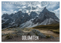 Dolomiten (Tischkalender 2025 DIN A5 quer), CALVENDO Monatskalender
