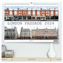 London Fassade 2024 (hochwertiger Premium Wandkalender 2024 DIN A2 quer), Kunstdruck in Hochglanz