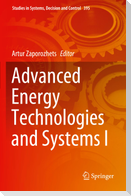 Advanced Energy Technologies and Systems I