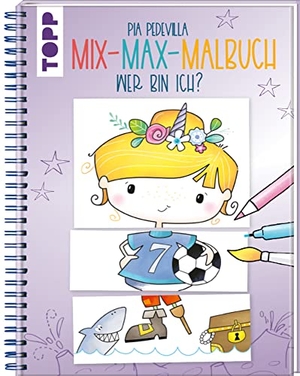 Pedevilla, Pia. Mix-Max-Malbuch Wer bin ich? - Lustige Kombinationen für Kinder ab 5 Jahren. frechverlag GmbH, 2023.
