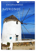 Entspanntes Mykonos (Wandkalender 2025 DIN A4 hoch), CALVENDO Monatskalender