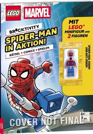 LEGO® Spider-Man - Spider-Man in Aktion - mit LEGO® Minifigur "Spider-Man, Venom und Anti-Venom". AMEET sp. z o.o., 2026.