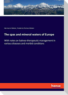 The spas and mineral waters of Europe