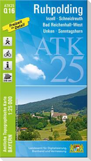 ATK25-Q16 Ruhpolding (Amtliche Topographische Karte 1:25000)