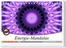 Energie - Mandalas, Spiritualität durch die Farbe Lila (Tischkalender 2024 DIN A5 quer), CALVENDO Monatskalender