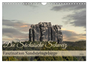 Die Sächsische Schweiz / Faszination Sandsteingebirge (Wandkalender 2024 DIN A4 quer), CALVENDO Monatskalender