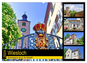 Wiesloch - Spaziergang durch die Altstadt (Wandkalender 2024 DIN A2 quer), CALVENDO Monatskalender