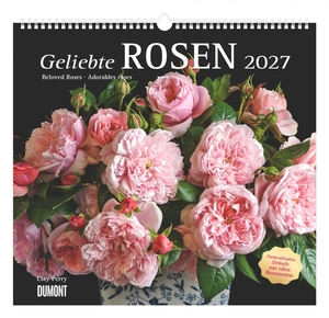 Neumann Verlage GmbH & Co KG (Hrsg.). Geliebte Rosen 2027 - Wandkalender 38x35,5 cm mit 12 Rosensträußen von Clay Perry und 3-sprachigem Kalendarium. Neumann Verlage GmbH & Co, 2026.