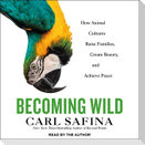 Becoming Wild Lib/E: How Animal Cultures Raise Families, Create Beauty, and Achieve Peace