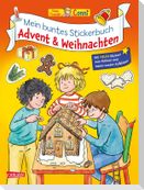 Conni Gelbe Reihe (Beschäftigungsbuch): Mein buntes Conni-Stickerbuch: Advent und Weihnachten