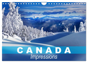 Canada Impressions (Wall Calendar 2025 DIN A4 landscape), CALVENDO 12 Month Wall Calendar