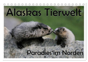 Alaskas Tierwelt - Paradies im Norden (Tischkalender 2025 DIN A5 quer), CALVENDO Monatskalender