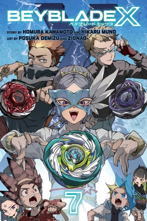Muno, Hikaru / Homura Kawamoto. Beyblade X, Vol. 7. Viz Media, Subs. of Shogakukan Inc, 2026.