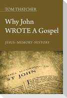 Why John Wrote a Gospel