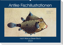 Antike Fischillustrationen nach Marcus Elieser Bloch (Wandkalender 2023 DIN A2 quer)