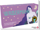 Pocket Sternzeichen Wassermann - 40 Karten in Magnetschachtel mit Metallicfolie - Magische Messages von den Sternen