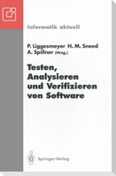 Testen, Analysieren und Verifizieren von Software